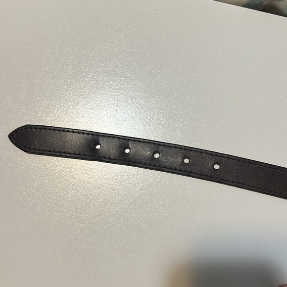 Dark Brown Genuine Leather Belt - Picture 5 of 9